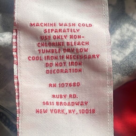 Ruby Rd. jacket Womens size 16 button up beaded Neck line  3/4 sleeve - Picture 8 of 10